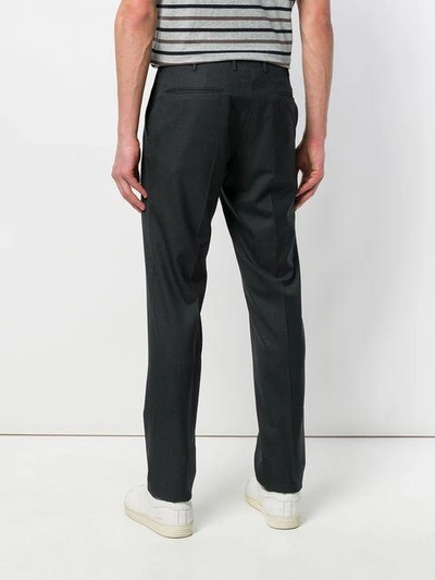 Incotex Slim Fit Tailored Trousers In Grey