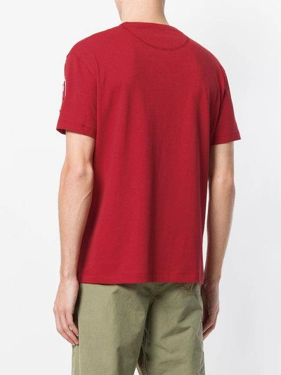 Shop Valentino Val Logo T-shirt - Red