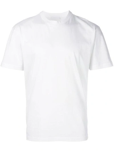 Shop Prada Mermaid Embroidered T-shirt In White