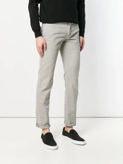 Shop Incotex Slim Chino Trousers