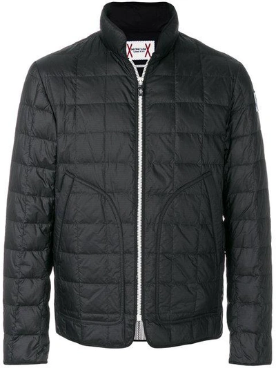 Shop Moncler Zipped Padded Jacket