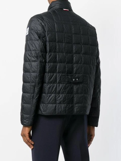 Shop Moncler Zipped Padded Jacket