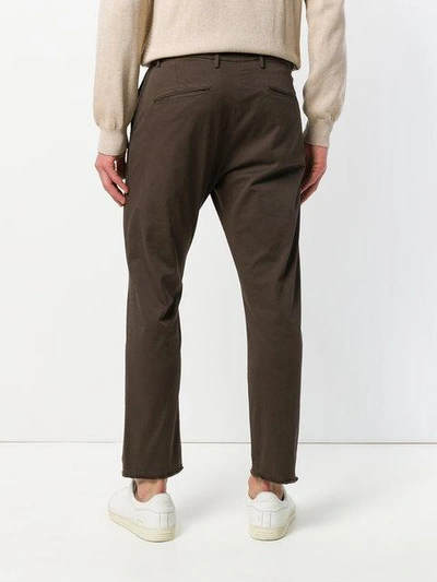Shop Pence Classic Chinos - Brown