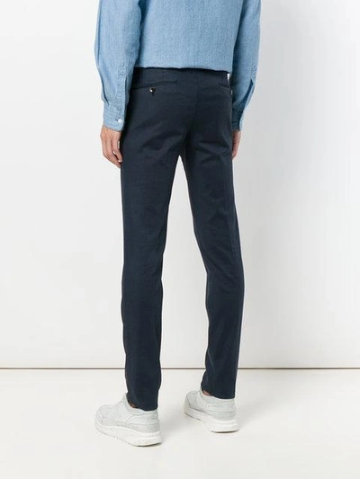 Shop Pt01 Side Fastening Trousers In Blue