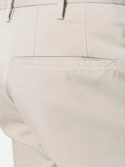 Shop Incotex Slim Fit Chinos In Neutrals