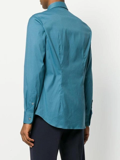 Shop Prada Classic Collared Shirt