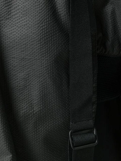 Shop Helmut Lang Zipped Bomber Jacket In Black