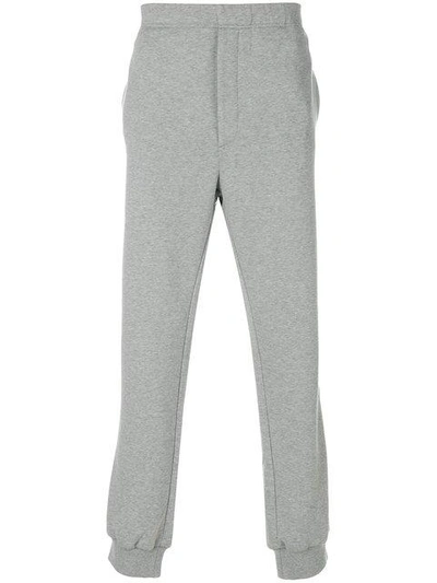 Shop Prada Classic Tapered Track Pants - Grey