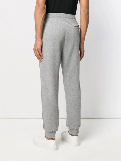 Shop Prada Classic Tapered Track Pants - Grey