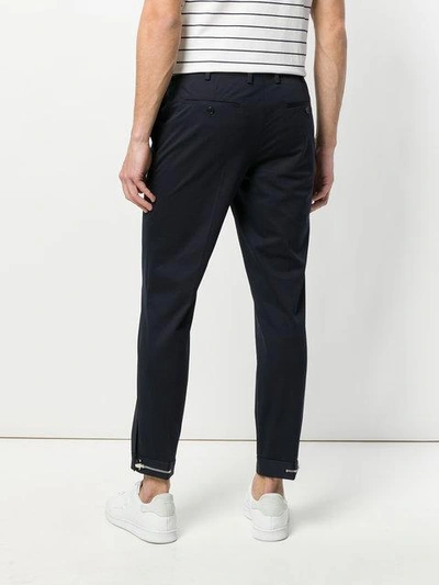 Shop Neil Barrett Cropped Tailored Trousers