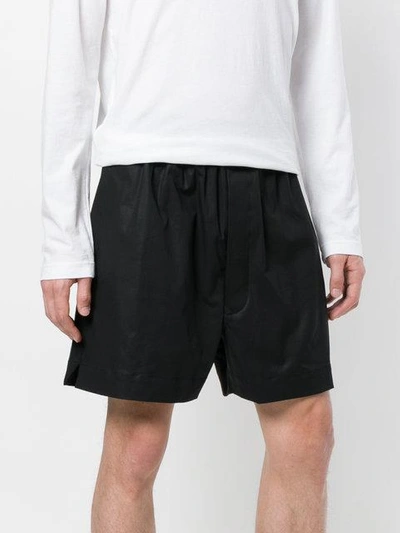 Shop Rick Owens Drkshdw Classic Deck Shorts - Black