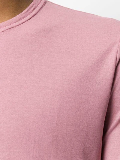 Shop Altea Longsleeved T-shirt - Pink In Pink & Purple
