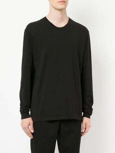 Shop Jac + Jack Jac+ Jack Clay Ls T-shirt - Black