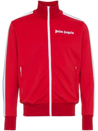 Palm Angels Red Classic Track Jacket | ModeSens