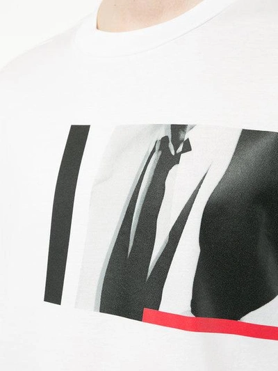 Shop Cerruti 1881 Suit Print T-shirt In White