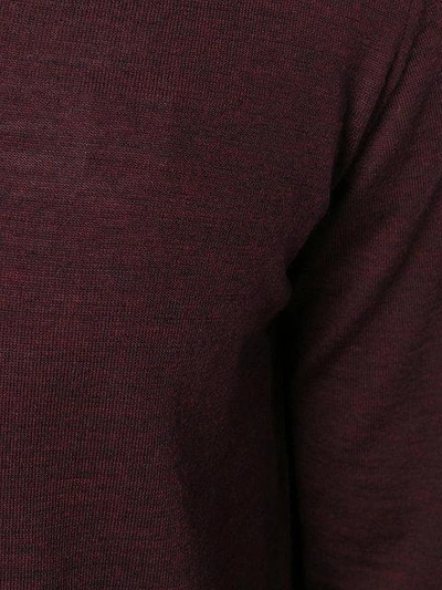 Shop Lanvin V-neck Sweater - Red