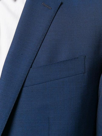Shop Dolce & Gabbana Two Piece Formal Suit - Blue