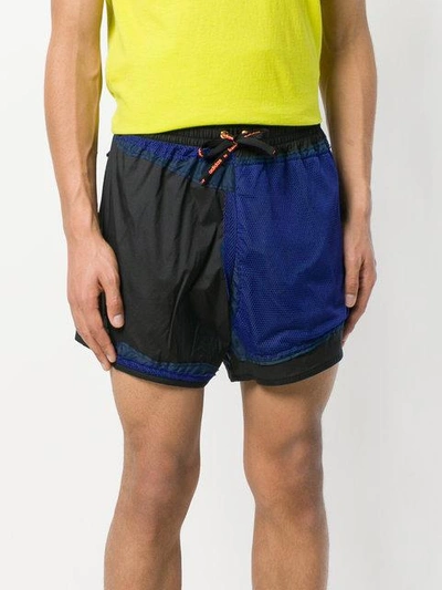 Shop Adidas By Kolor Decon Shorts - Black