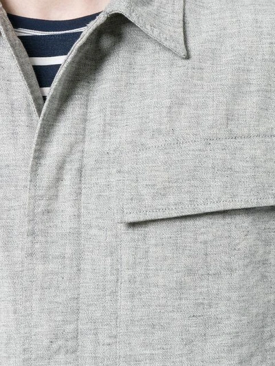 Shop Universal Works Fatigue Shirt Jacket - Grey