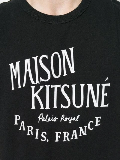 Shop Maison Kitsuné Maison Kitsune T-shirt In Black