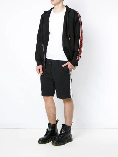 Shop À La Garçonne Sweat Bermuda Shorts - Black