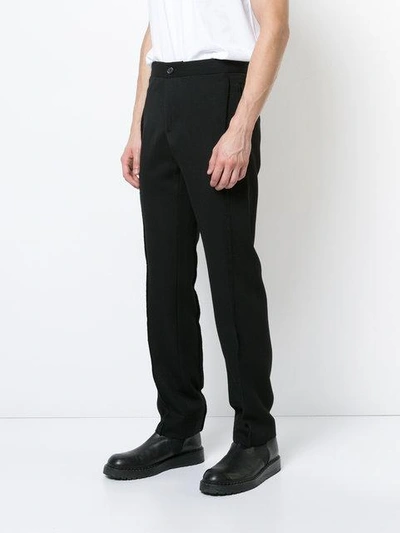 Twisted Seam slim-fit trousers
