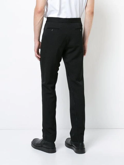 Shop Yang Li Twisted Seam Slim In Black