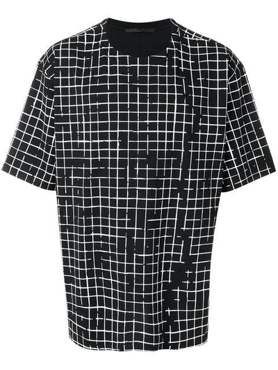 Shop Haider Ackermann Two-tone T-shirt - Black