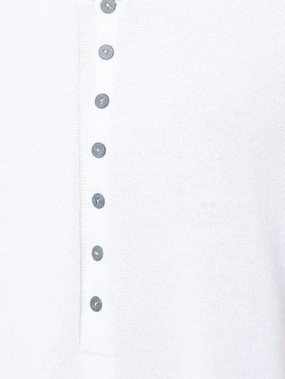 Shop Label Under Construction Buttoned T In White