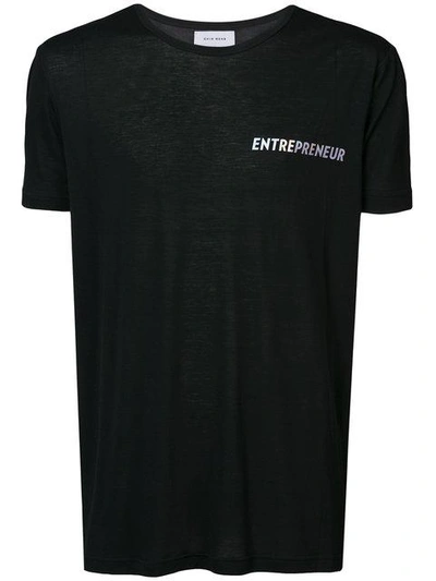 Shop Chin Mens Entrepreneur Print T In Black
