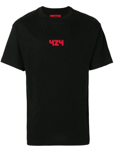 Shop 424 Logo Print T-shirt