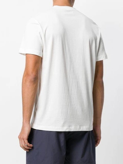 Shop Federico Curradi Embroidered Logo T-shirt - White