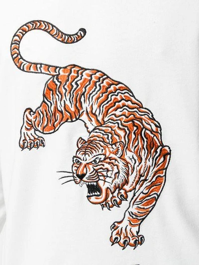 tiger print sweatshirt