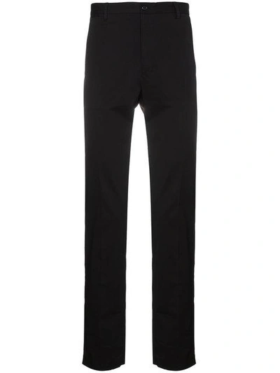 Shop Dolce & Gabbana Black Slim Trousers