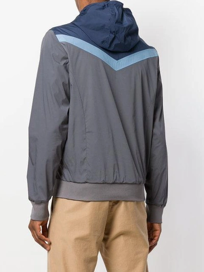 Shop Fendi Hooded Zip Jacket