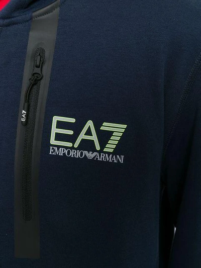 Shop Ea7 Zipped Track Jacket