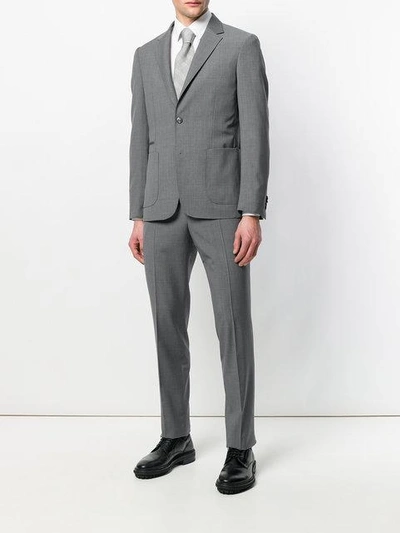 Shop Z Zegna Tailored Design Suit - Grey