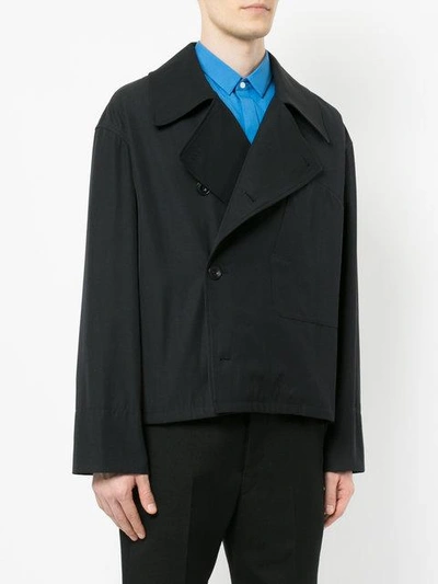 Shop Lemaire Lightweight Jacket In Blue