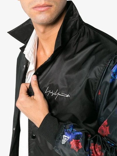 Shop Yohji Yamamoto X New Era Signature Coach Jacket In Black