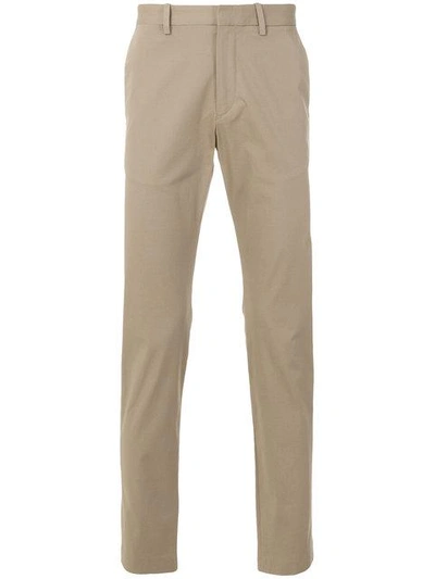 Theory Zaine Trousers - Neutrals In Neutrals