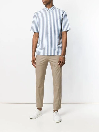 Theory Zaine Trousers - Neutrals In Neutrals