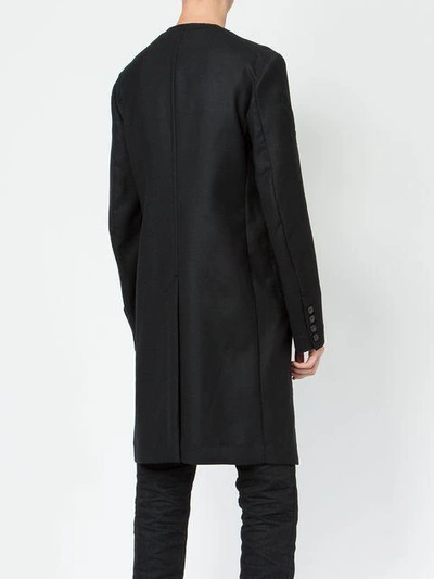 Takahiromiyashita The Soloist Button Up Coat In Black
