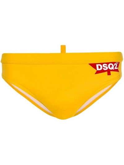Shop Dsquared2 Branded Swim Shorts