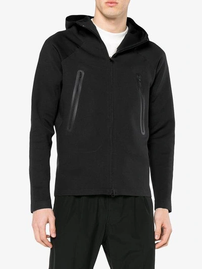 Shop Descente All Tough Air Hooded Sweatshirt In Black