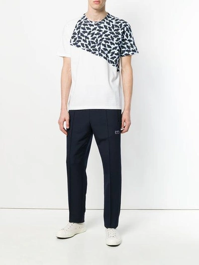 Shop Marni Designer Print T-shirt In White