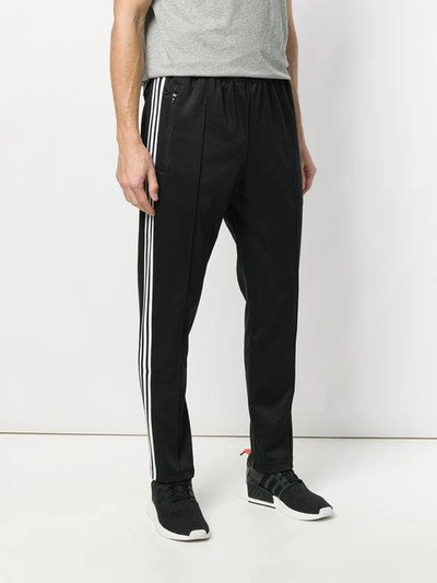 Shop Adidas Originals 'beckenbauer' Jogginghose In Black