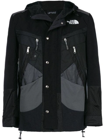 Shop Junya Watanabe X The North Face Hooded Jacket