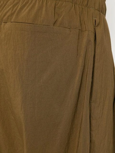 Shop Kazuyuki Kumagai Draped Casual Trousers