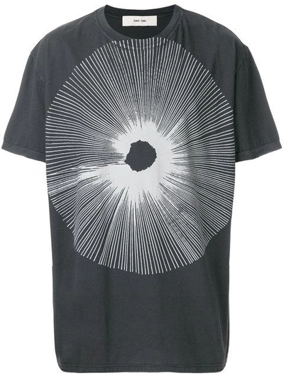 Shop Damir Doma Graphic Print Oversized T-shirt - Black