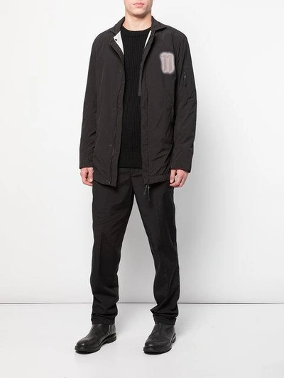 Shop 11 By Boris Bidjan Saberi Shell Jacket In Black